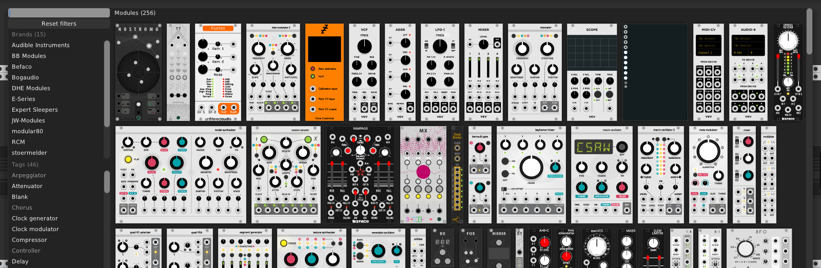 VCV Rack MIDI-Map