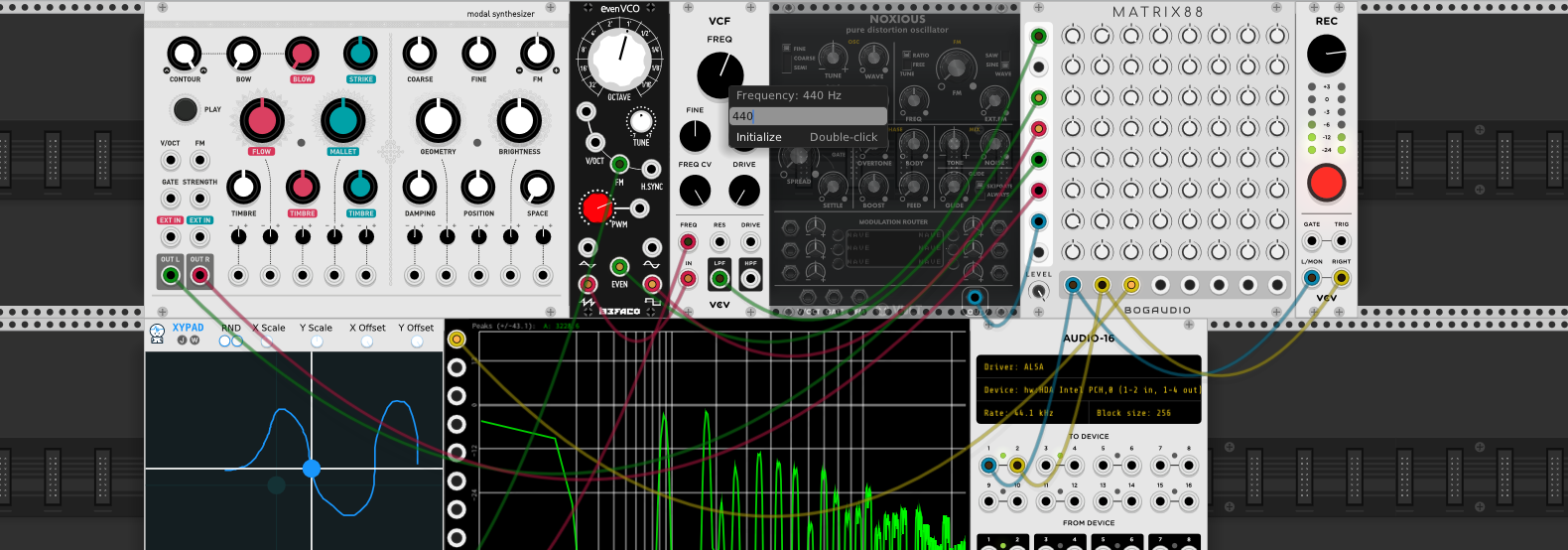 VCV Rack changelog