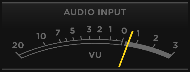 VCV Compressor VU meter