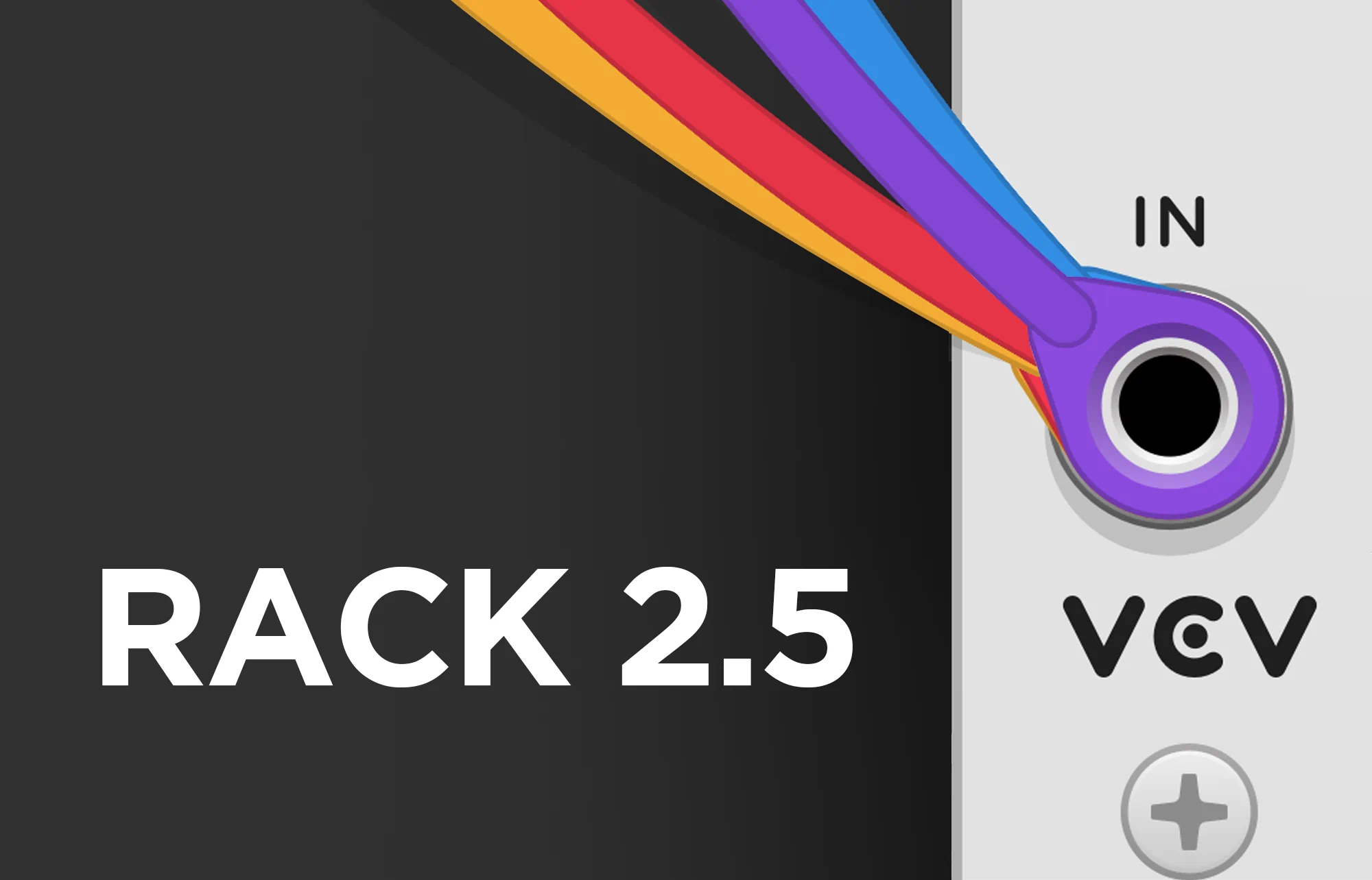 VCV Rack 2.5 stackable cables