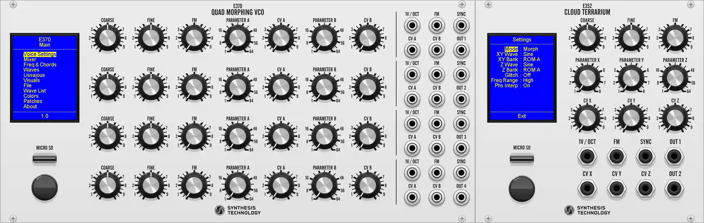 Synthesis Technology E352 & E370